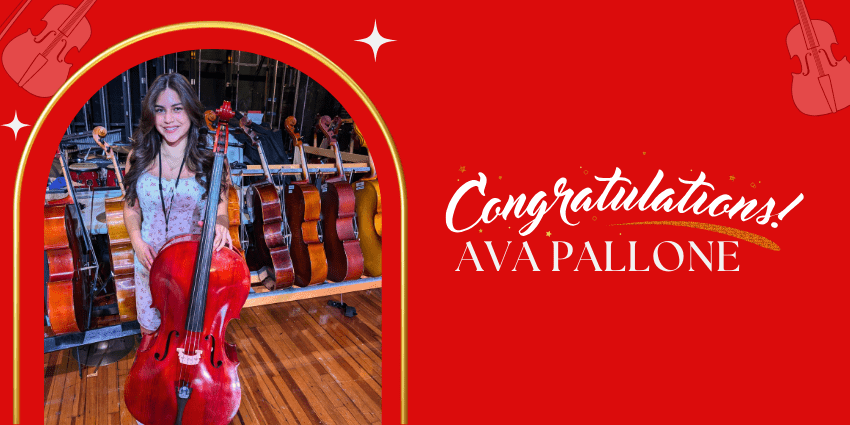 Ava Pallone selected for All-State Symphony Orchestra