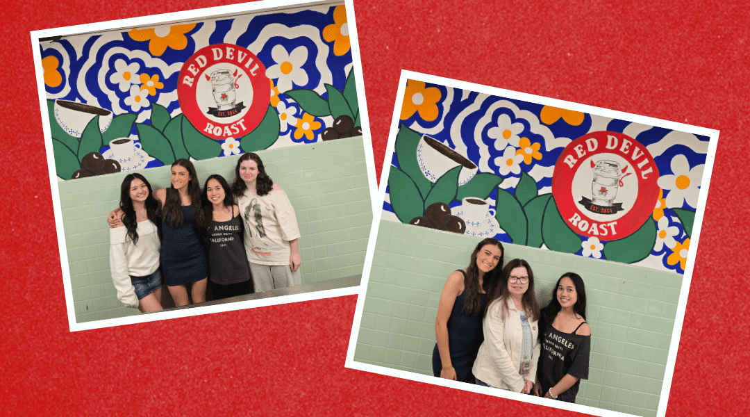 Red Devil Roast Mural!